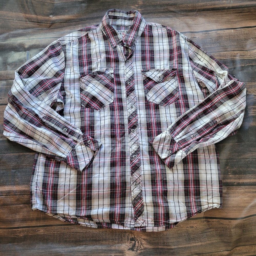 Affliction Button-up